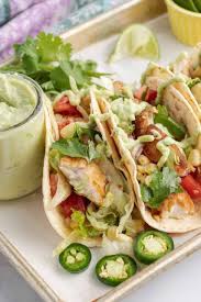 Put this avocado cream sauce recipe in your must make list! Fish Tacos With Avocado Sauce Shugary Sweets