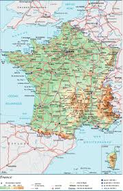 A la recherche d'une carte de france détaillée ou le plan du territoire français ? Carte De France Avec Reseaux De Transport Et Sites Touristiques