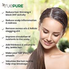Conditioners, oils and serums help keep hair cuticles lying flat and allows them to hold onto natural oils and reflect the light better. Truepure Natural Hair Mask And Argan Oil Treatment 8 Oz Deep Condit Ninthavenue United Arab Emirates