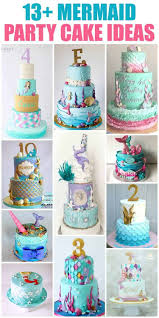 If your unicorn has any holes in between the swirl roses, you can use the 1m start tip to fill them. 13 Mermaid Cakes Party Ideas Rose Bakes