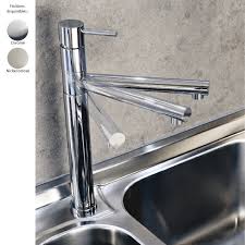 Mitigeur Evier Design Vela Bec Orientable Laiton 2 Finitions Treemme Evier Mitigeur Cuisine Mitigeur