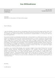 May 01, 2018 · in the same way that you might reference resume samples, the following financial analyst cover letter example will help you to write a cover letter that best highlights your experience and qualifications. Financial Risk Analyst Cover Letter Example Kickresume