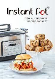 Recipe Booklet Instant Pot Instant Pot Recipe Books Multi Cooker Recipes Instant Pot Multi Cooker