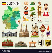 ✓ free for commercial use ✓ high quality images. Map Of Germany And Travel Icons Germany Travel Map Vector Illustration Download A Free Preview Or High Quality Adobe I Germany Map Travel Maps Germany Travel