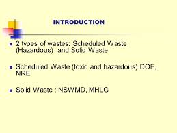 Scheduled mean, in future we are going to make it happen/action. Overview Of Solid Waste Management In Malaysia By Nadzri Yahaya Ph Ppt Video Online Download