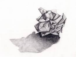 Pin By Lauren Costa On Drawings Crumpled Paper Paper Drawing Art Assignments