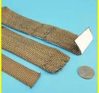 Basalt Fiber Woven Exhaust Header Pipe Wrap Insulation Tape
