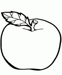 The Delicious Fruit Apple Coloring For Kids Fruit Coloring Pages Apple Coloring Pages Fruit Coloring Pages Shopkins Colouring Pages