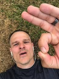 Fitness Manager Dave Hambly leading...