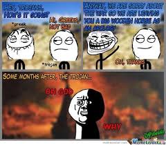 The trojan war was fought between greeks and the defenders of the city of troy in anatolia sometime in the late bronze age. Trojans And Greeks By Dyianni Meme Center