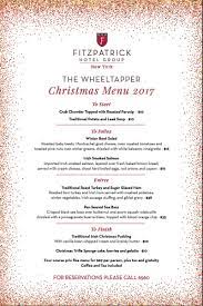 Afternoon al fresco set menu. Fitzpatrick Hotels On Twitter Our Chefs Have Been Busy Creating The Perfect Festive Feast For Christmas Day Both Our Restaurants Check Out Our Christmas Day Menus For Each Of Our Hotels What S