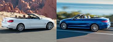 Mercedes c vs bmw 4. Side By Side Bmw 4 Series Convertible Vs New C Class Cabriolet Bimmerfest Bmw Forum
