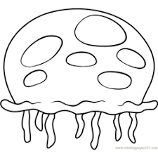 We're partial to bloom because we think it perfectly captures the way a group of jellyfish swims together! Jellyfish Coloring Pages For Kids Download Jellyfish Printable Coloring Pages Coloringpages101 Com