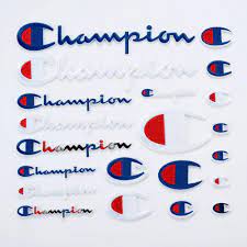 21 Pieces Champion Patches Multi Size Patch Iron On Or Sew On Logo Embroidered Diy Applique Emblem Badge 4 7 Patches Shirt Diy Patch Logo Clothing Patches