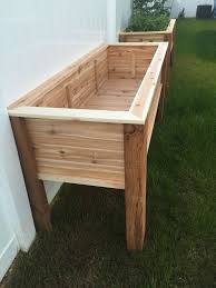 I Couldn T Find An Instructable For A Raised Bed Planted That We Liked So I Decided To Make One Will Garden Boxes Raised Raised Planter Beds Diy Raised Garden