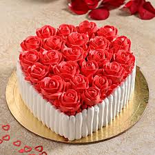 Set sweet cake, cake stand, decorated with fresh fruits and berries, chocolate icing sprinkles, cake pops, pastel colors on white. Valentine Cakes Online Send Valentines Day Cake Ferns N Petals
