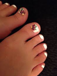That is great because we have many new nail art ideas for your toes to offer. Simple Purple Flower Nail Art Novocom Top