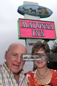Alex Madonna owner of the Madonna Inn and his daughter Connie Pearce,...  News Photo