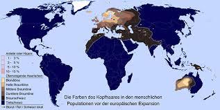 Predominant Hair Colors In The World Before European Expansion Blonde Hair Map Africa Map History Painting