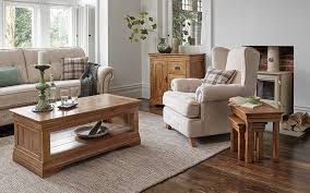 Rustic Farmhouse Living Room Design Ideas Oak Furnitureland