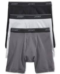 jockey mens 3 pack essential fit staycool cotton boxer