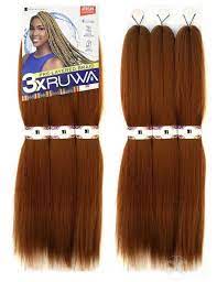 Flame retardant hair which helps keep the style longer. Sensationnel Synthetic Hair Pre Stretched 3x Ruwa Pre Layered Braid 182 Grams 24 Elevate Styles