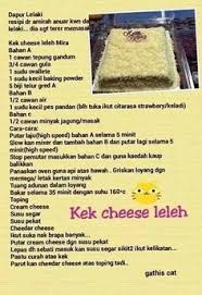 Resepi cheesecake leleh mari belajar cara memasak kek kegemaran anda. Cake