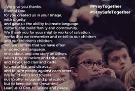 And pray in the spirit on all occasions, with all kinds of prayers and requests. Covid 19 Resources World Council Of Churches