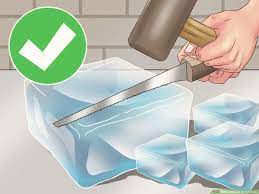 They can be mined with a pickaxe or drill. How To Make An Ice Block With Pictures Wikihow