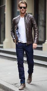 50 Best Fall Leather Jackets For Men 2018 Urban Men Outfits Mens Fashion Casual Men Casual Mens Outfits