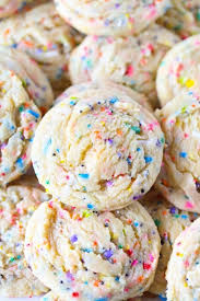 Super Soft Sprinkle Pudding Cookies Cookies And Cups Best Sugar Cookie Recipe Best Sugar Cookies Cookie Recipes
