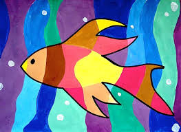 Con Gli Alunni Delle Classi Prime Abbiamo Realizzato Un Dipinto A Tempera Per Sperimentare La Varieta Dei C Colorful Art Elementary Art Projects Elementary Art