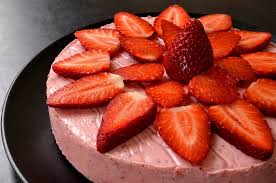 Gateau Aux Fraises Sans Lait Recette Gateau Fraise Cuisine Gateau