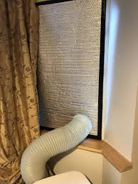 The bedroom has just 2 skinny casement windows. How To Make Your Own Insulated Portable Air Conditioner Window Vent Seal Techlifediy