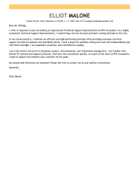 Best Technical Support Cover Letter Examples Livecareer