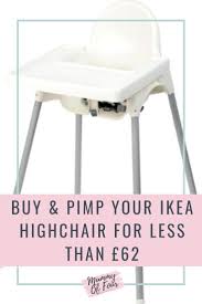 Buy Upgrade Your Ikea Antilop Highchair For Under 62 Mummy Of Four High Chair Parenting New Baby Products