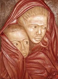 Original Men Wood Sculpture For Sale