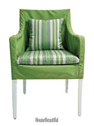 Green Chair Giveaway Chair Striped Chair Dining Arm Chair