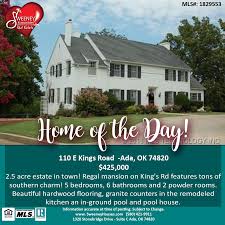 View This Historic Home At Www Sweeneyhouses Com Today 110 E Kings Road Ada Ok 74820 425 000 Mls 1829553 Listing Provi Real Estate Estates Land For Sale