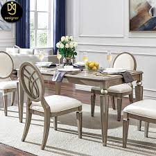 Made with quality birch wood, this set is built to last and comes with four chairs. Dg Modern Designs Dining Room Furniture Set With 6 Chairs Luxury Walnut Live Edge Solid Wood Dining Table Buy Wood Dining Table Cheap Price Sale Nordic Luxury Design Kitchen Dining Room Furniture