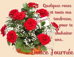 Quelques Roses Et Toute Ma Tendresse Pour Te Souhaiter Une Douce Journee Bonne Comment Souhaiter Joyeux Anniversaire Souhaiter Bonne Journee Heureuse Journee