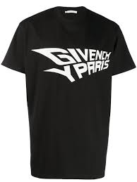 Givenchy Glow In The Dark Logo Print Cotton Jersey T Shirt In Black Modesens