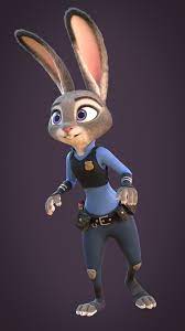 Download Zootopia S Judy Hopps Rigged 3d Model Cg Daily News Judy Hopps Costume Judy Hopps Zootopia Judy Hopps