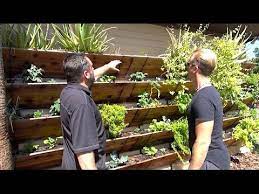 Grow 120 Sq Ft Of Garden On Your House Or Wall Amazing Vertical Raised Bed Garde Vertical Vegetable Gardens Vertical Vegetable Garden Raised Container Garden