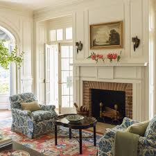 The traditional look of a home depends on various factors like designs, color, interior designs , furniture pieces and many more. Blue And White Home A Blog Devoted To Interiors Living Room Decor Traditional Home Decor Family Room Design