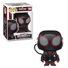 Miles morales (2020) #virtualphotography #milesmoralesps4. Marvel Spiderman Miles Morales 2020 Suit Pop Vinyl Pop In A Box Us