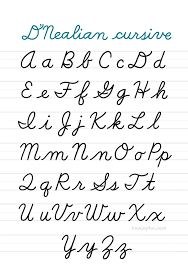 Developing your personal style of handwriting . Lettering Cursive Intro To American Cursive Script Alphabets In 2021
