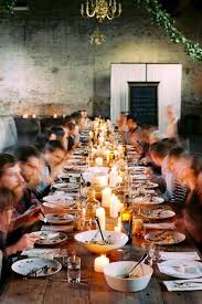 Focus Here Is The Long Rectangular Tables And Smart Use Of Table Space I D Rather Have The Table Space Be Kinfolk Dinner Family Style Meals Kinfolk Magazine