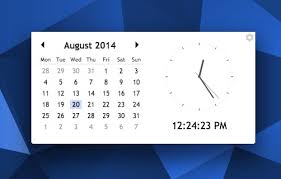 Show the clock in the status bar. Desktop Calendar Clock App For Chrome And Chrome Os Omg Chrome