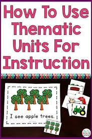 Using Thematic Units For Instruction Mrs P S Specialties Thematic Units Teacher Help Teaching Special Education